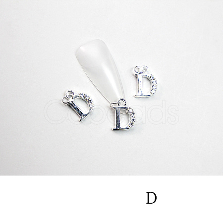 Alloy Rhinestone Cabochons MRMJ-T056-93P-D-1