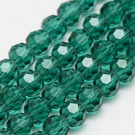 Glass Beads Strands EGLA-J042-8mm-13-1