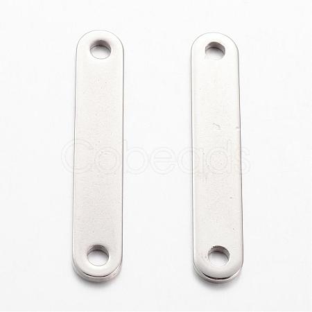 Tarnish Resistant 304 Stainless Steel Links connectors STAS-G076-17P-1