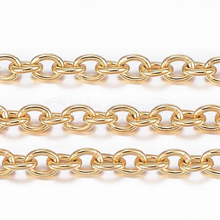 Ion Plating(IP) 304 Stainless Steel Cable Chains CHS-H009-27G-1