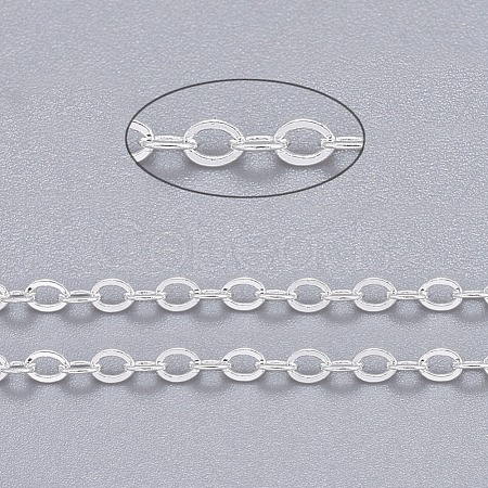 Brass Cable Chains CH030-S-1