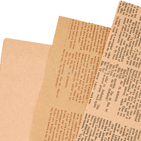 20Pcs 3 Styles Kraft Paper Gift Wrapping Paper DIY-SP0005-20-1