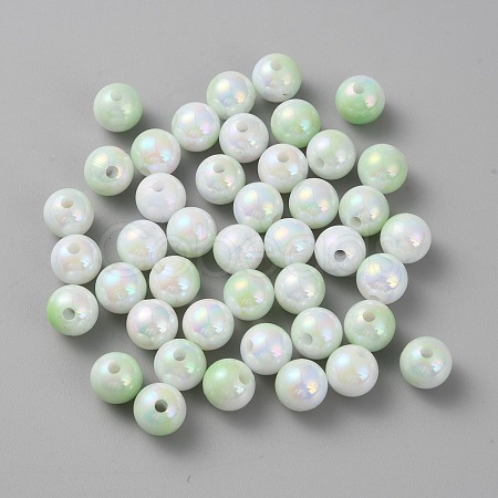 Opaque Acrylic Beads SACR-CJC0008-02H-1