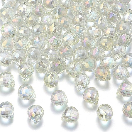 Transparent Glass Pendants GLAA-P070-A07-1