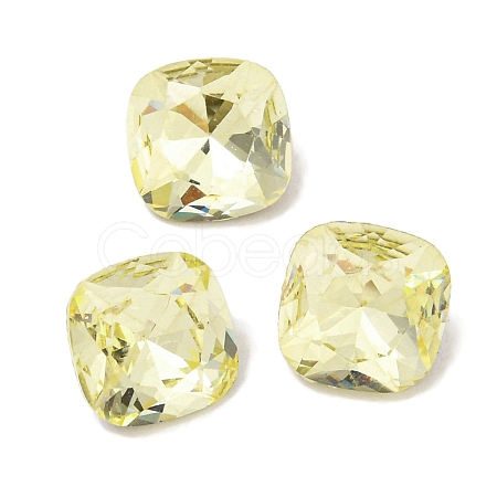 Glass Rhinestone Cabochons RGLA-L029-14A-213-1