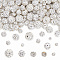 ARRICRAFT 150Pcs 5 Style Polymer Clay Pave Rhinestone Beads, Pave Disco Ball Beads, Round, Crystal, 4~12mm, Hole: 1.4~1.8mm, 30Pcs/style