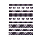 Nail Art Stickers Decals, Self Adhesive, for Nail Tips Decorations, Tartan Pattern, Slate Gray, 101x78.5mm