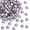 Preciosa&reg Crystal Hotfix Flatback Stones, Czech Crystal, Round(438 11 612 Chaton Rose VIVA 12 &reg), 70230 Pale Lilac, SS12(3.3~3.5mm)