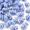 Opaque Acrylic Beads, AB Color, Candy, Cornflower Blue, 17x9x9mm, Hole: 2mm, about 943pcs/500g