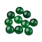 Natural Malaysia Jade Cabochons, Half Round, 10x4~5mm