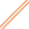 Brass Rhinestone Strass Chains CHC-N017-003B-B03-2