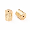 Brass Drawbench Beads KK-K241-01G-1