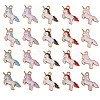 Alloy Enamel Pendants ENAM-CJ0001-41-1