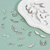 30Pcs 15 Styles Tibetan Style Alloy Beads FIND-NB0005-13-5