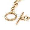 Unisex 304 Stainless Steel Cable Chain Bracelets BJEW-P245-39G-3