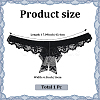 Polyester Women's False Collar DIY-WH20048-074E-2