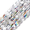Synthetic Moonstone Beads Strands G-E573-02B-21-2