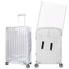 Transparent PVC Luggage Cover AJEW-WH20080-52K-1