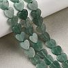 Natural Green Aventurine Beads Strands G-M403-A14-03-1