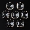 Transparent Glass Pendants GLAA-Q088-020-2
