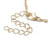 Iron Butterfly Ring Bracelet BJEW-C054-03G-4
