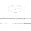 Tarnish Resistant 304 Stainless Steel Cross Link Chains CHS-G027-10P-2