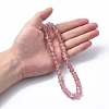 Handmade Gold Sand Lampwork Beads Strands LAMP-R141-10mm-11-5