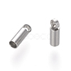 Tarnish Resistant 201 Stainless Steel Cord Ends STAS-E136-66-2