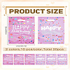 20Pcs 2 Styles Aluminum Film Plastic Bags ABAG-LP0001-53-2