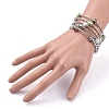 Five Loops Fashion Wrap Bracelets BJEW-JB05512-01-5
