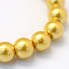 Baking Paint Glass Pearl Bead Strands LS-HY-Q003-5mm-31-2