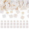 90Pcs 3 Styles Freshwater Shell Buttons BUTT-TA0001-41-1
