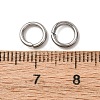 Tarnish Resistant 304 Stainless Steel Open Jump Rings STAS-E067-08-7mm-2