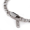 Tarnish Resistant Men's 304 Stainless Steel Figaro Chains BJEW-JB05841-02-3