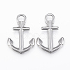 Tarnish Resistant 304 Stainless Steel Pendants X-STAS-H420-08P-1