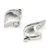 Alloy Magnetic Pendants PALLOY-Z020-05AS-2