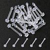 Acrylic Nose Bone Ring AJEW-YW0001-06F-1