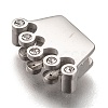 304 Stainless Steel Slide Charms LS-STAS-P270-03P-3