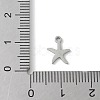 304 Stainless Steel Pendants STAS-E501-06P-3