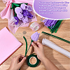 DIY Chenille Stem Tinsel Garland Craft Kits DIY-SC0033-14B-4