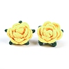 Cotton Knitting Artificial Flower DIY-P082-01H-1