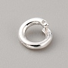 925 Sterling Silver Twister Clasp STER-WH0004-008A-1