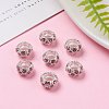 Alloy Rhinestone European Beads CPDL-H999-22-1-6