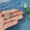 6Pcs 925 Sterling Silver Hollow Initial Beads STER-TA0001-53P-7