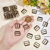 36Pcs Alloy Buckle Clasps FIND-BC0004-76AB-3