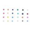 24 Colors Handmade Polymer Clay Beads CLAY-X0011-01-2
