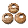 Natural Picture Jasper Pendants G-F708-05K-1