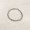 304 Stainless Steel Beads Stretch Bracelets for Women FS-WGC4F34-24-1