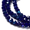 Opaque Glass Beads Strands EGLA-A035-P4mm-L09-3