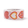 Valentine's Day Heart Paper Stickers X-DIY-I107-02C-2